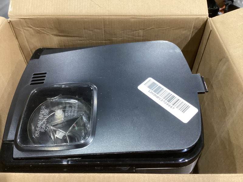 Condition photo showing As Is for Cuisinart Automatic Grind & Brew 12-Cup Coffee Maker with Blade Grinder, Programmable Coffee Machine Glass Carafe with 1-4 Cup Setting, Brew Pause, Grind-Off Option, DGB-400NAS, Black/Stainless Steel 12-Cup Glass Automatic Grind & Brew Black/Stainless