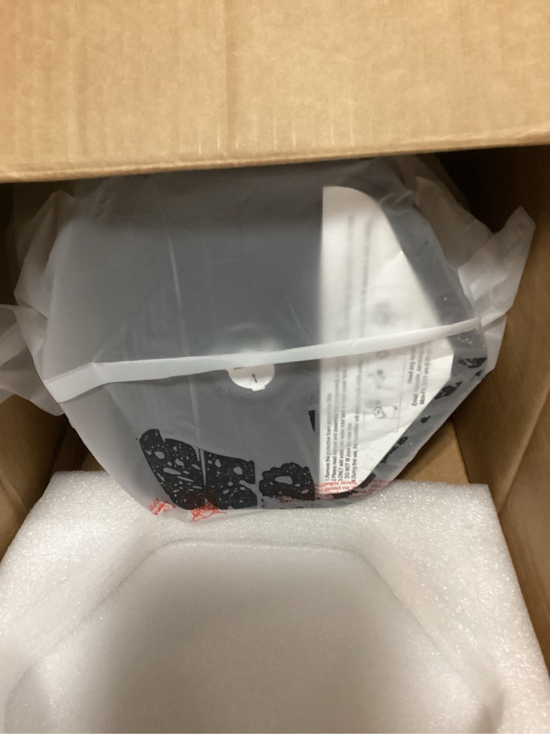 Condition photo showing As Is for 19L/5Gal Humidifiers for Bedroom Large Room 2800 sq ft, Quiet Humidifiers for Large Room, Floor Humidifier with 3 Mist Mode & Auto 180°Mist Tube for Home Whole House School Office Commercial Plants white