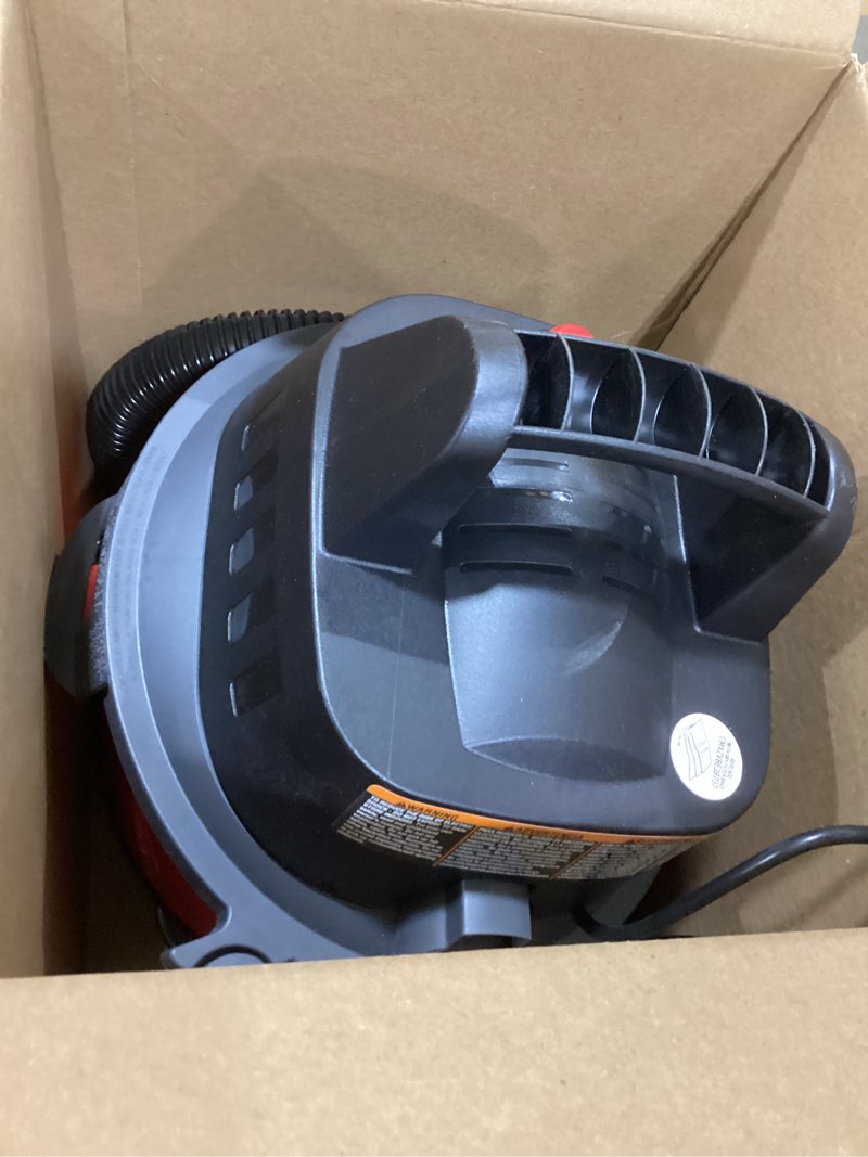 Condition photo showing As Is for CRAFTSMAN CMXEVBE17250 2.5 Gallon 2.5 Peak HP Wet/Dry Vac, Portable Shop Vacuum with Attachments