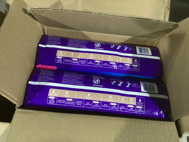 Condition photo showing New/Like New for TENA Intimates Overnight Pad, 45 Count