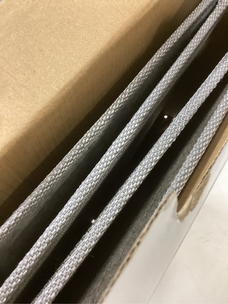 Condition photo showing As Is for Under Desk Leg Warmer with Blanket, Foldable Space Heater with Timer & Thermostat, Electric Foot Heater Panel for Indoor Use, Quiet & Small Space Foot Warmer for Office & Home, 3-Fold