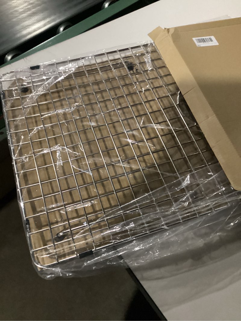 Condition photo showing Good Condition for Sink Bottom Grid 29-1/2" X 15-9/16", Centered Drain with Corner Radius 3/8", Sink Protector