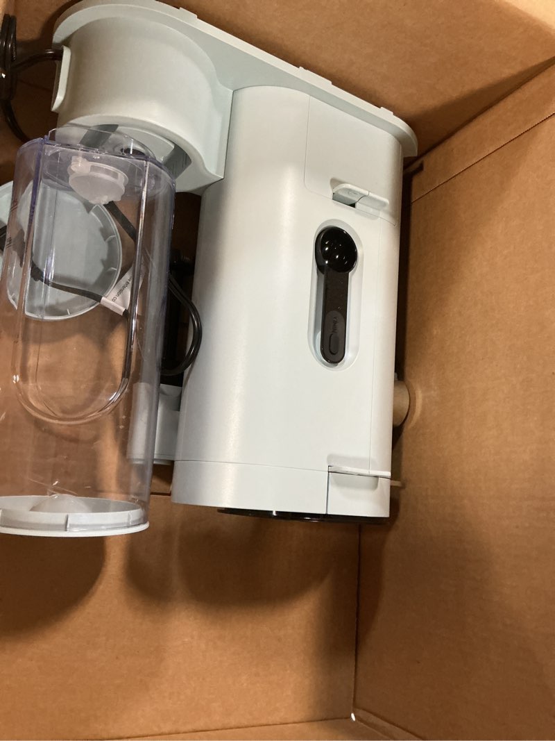 Condition photo showing Good Condition for Ninja Pods & Grounds Specialty Single-Serve Coffee Maker, K-Cup Pod Compatible, Built-In Milk Frother, 6-oz. Cup to 24-oz. Travel Mug Sizes, Iced Coffee Maker, Glacier Blue, PB051GB