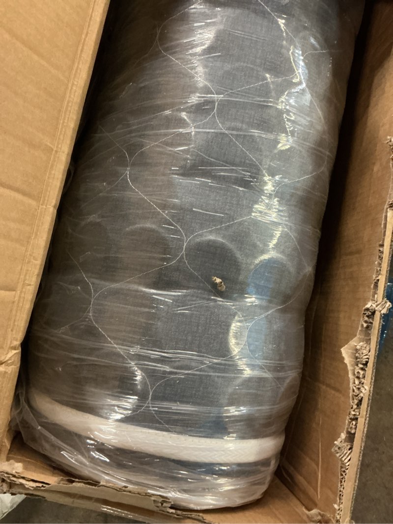 Condition photo showing New/Like New for Coolvie Queen Mattresses 14 Inch, Soft Gel Memory Foam Mattress in a Box with Euro Top Medium Plush Feel, Supportive Independent Pocket Springs for Pressure Relief & Motion Isolation- 100 Night Trial Bluewhite Queen 14 Inch Medium Plush