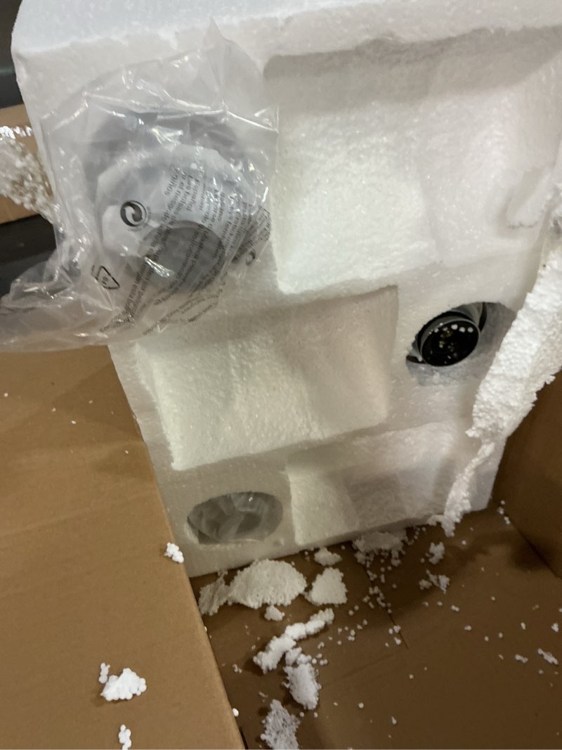 Condition photo showing As Is for (Incomplete missing 3 glass). Chrome Semi Flush Mount Ceiling Light, Modern 3-Light Glass Ceiling Light Fixture, 11.2'' Ceiling Lamp for Kitchen, Bedroom, Hallway, Entryway