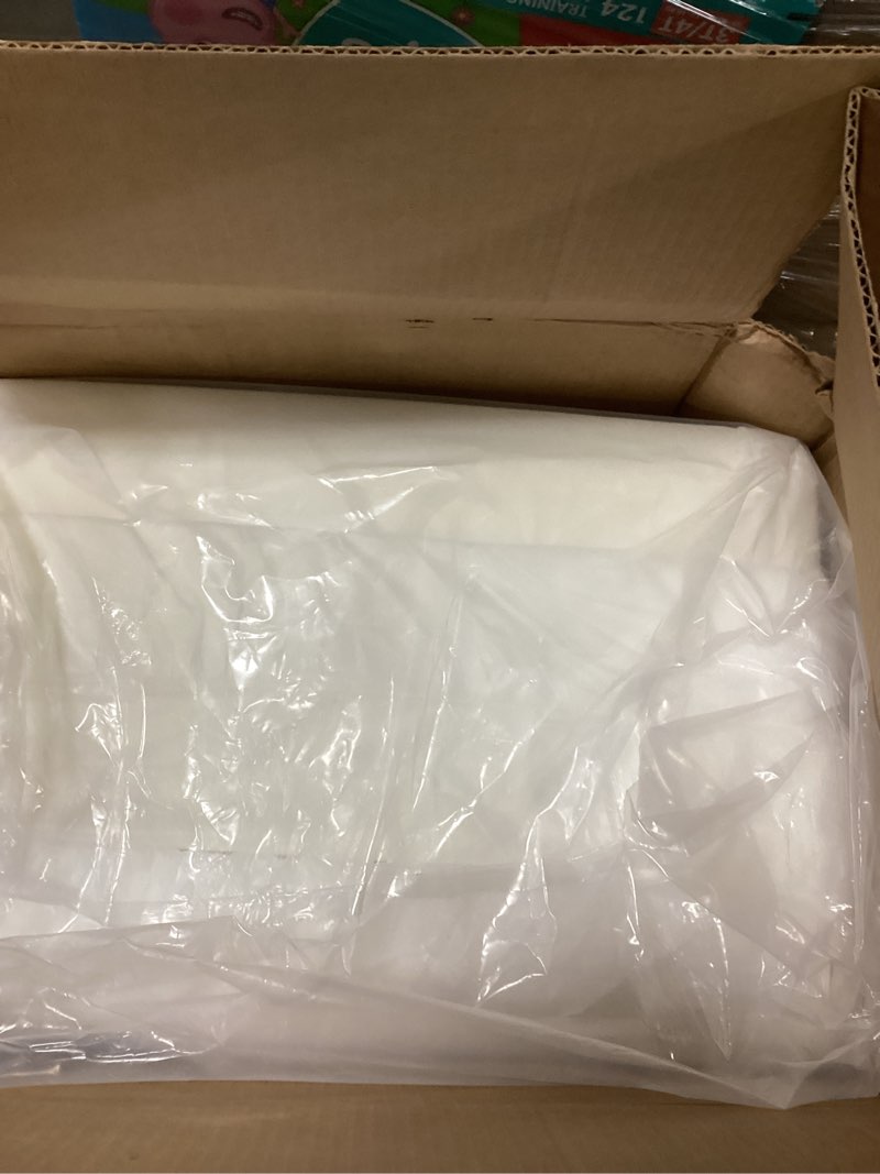 Condition photo showing Good Condition for Outdoor Cushions for Patio Furniture 24 x 24 Inch, Double-Sided Waterproof Backrest and Deep Seat Cushion Set with Removable Cover, Navy, 1 Set 24*24 + 24*22 Inch Navy 1