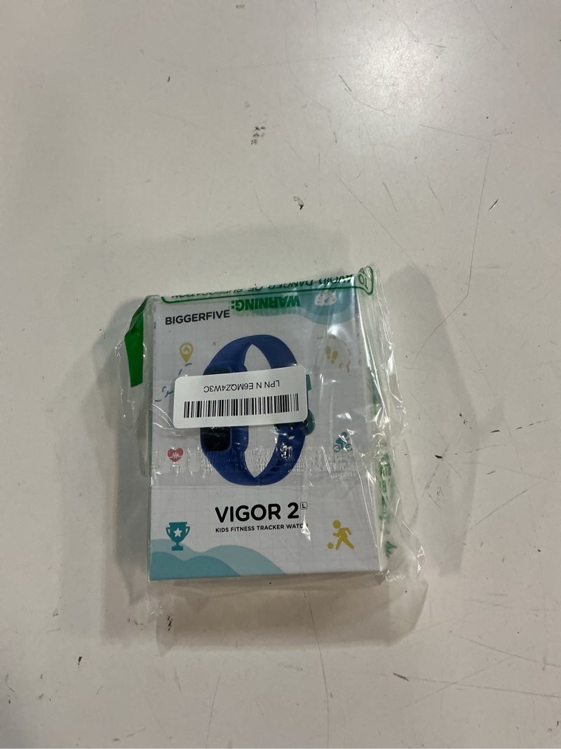 Condition photo showing New/Like New for biggerfive vigor 2 l kids fitness tracker watch for boys girls ages 5-15, activity tracker, heart rate sleep monitor, ip68 waterproof, pedometer, calorie step counter watch, lilac