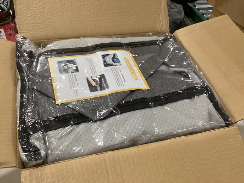 car seat for small & medium-sized dogs & cats up to 25 lbs – cushy, roomy, washable, carrier seat wi