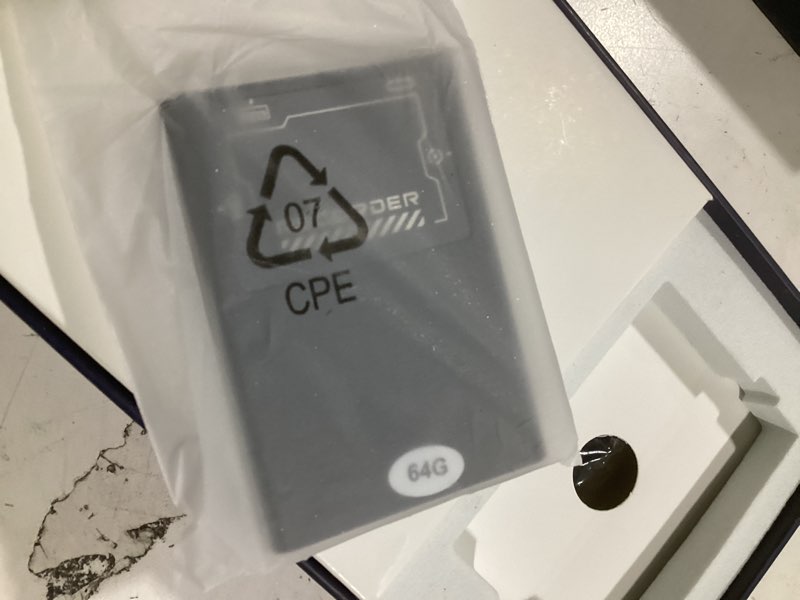 Condition photo showing New/Like New for 72gb magnetic voice activated recording device - bukucceta (9800 hour) digital voice recorder with ai noise reduction, portable audio recorder for lectures, meetings, and interviews