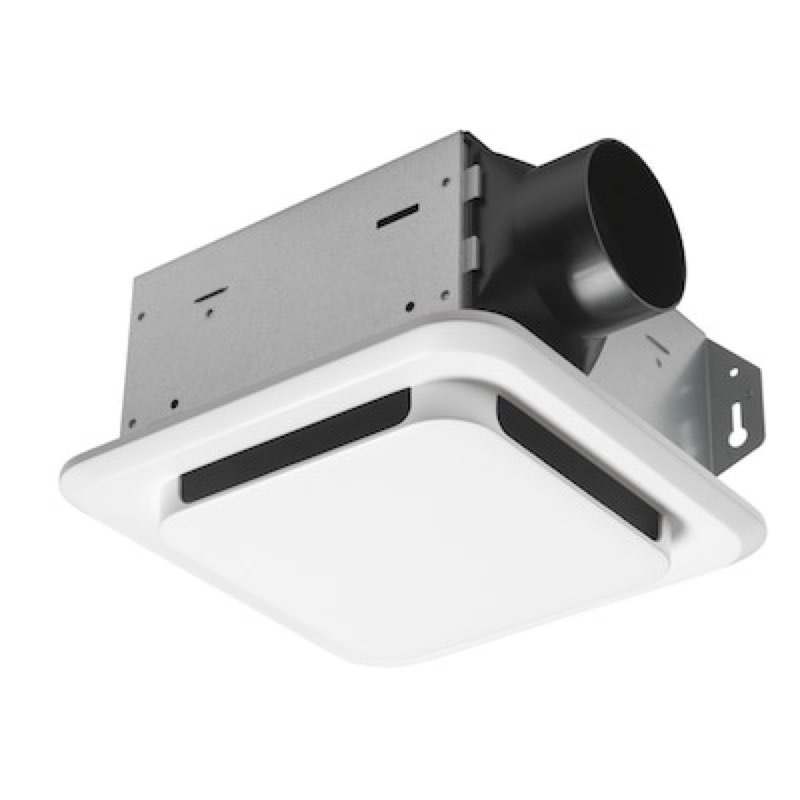 utilitech 1.5-sone 70-cfm white bathroom fan (energy star certified)