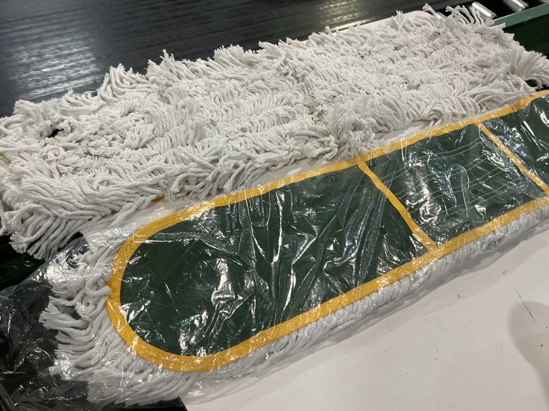 Condition photo showing Good Condition for 36 inch commercial industrial dust mop replacement heads cotton, refill 2 pcs