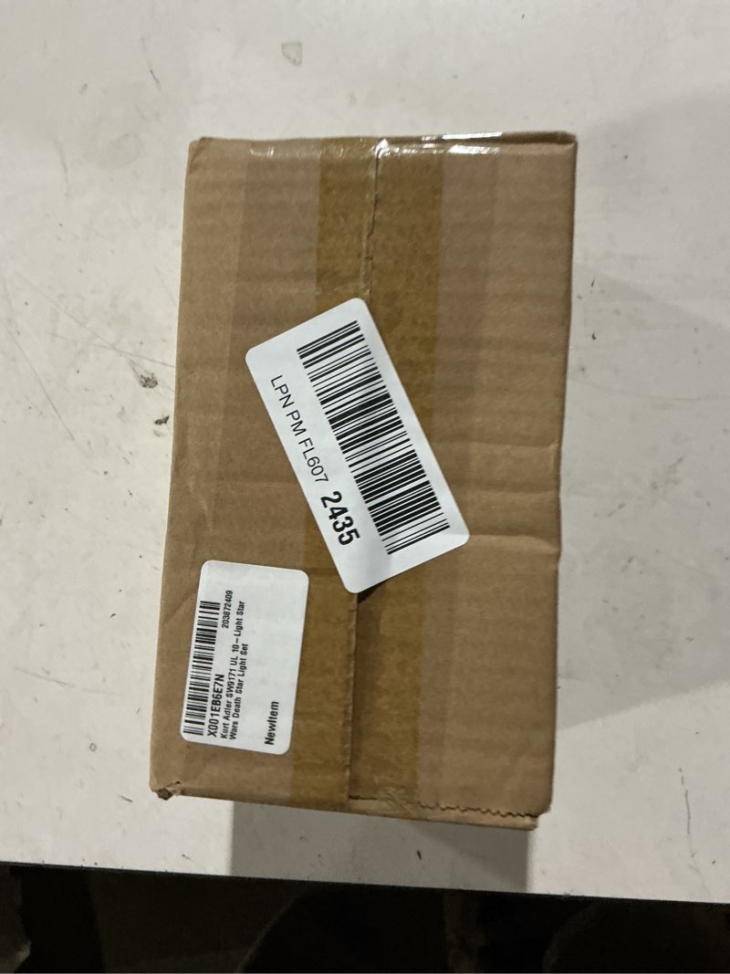 Condition photo showing Good Condition for Kurt Adler SW9171 UL 10-Light Star Wars Death Star Light Set