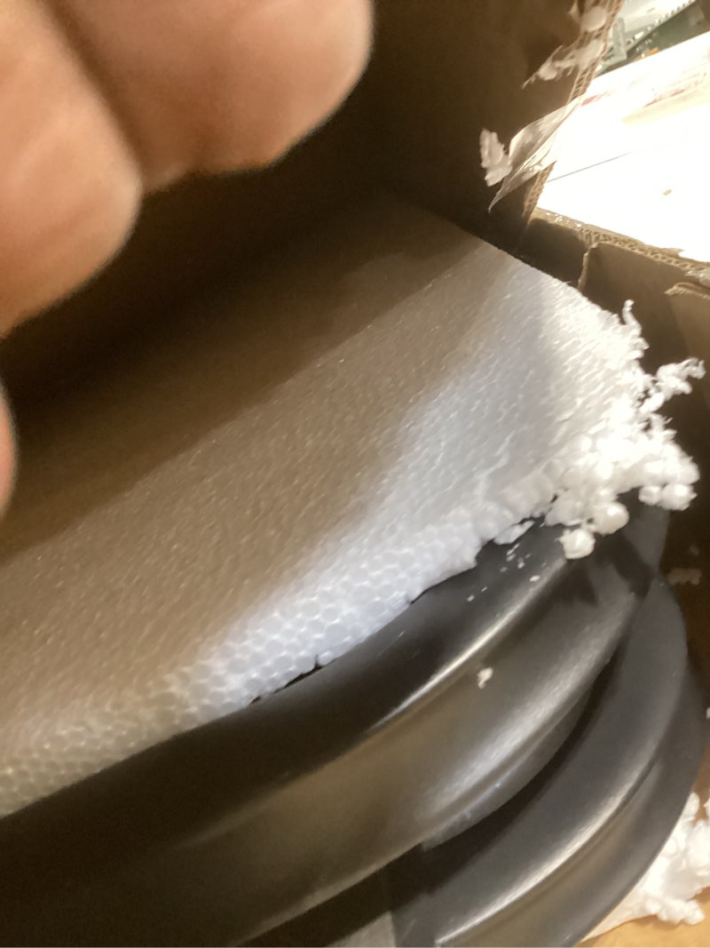 Condition photo showing New/Like New for Folding Drywall Dolly w/ 5" Swivel Casters, 44.5" x 22" x 40" Plywood Cart w/ 2000 LBS Load Capacity, Portable Panel Truck Cart for Handling Plywood, Plasterboard, Glass Red Wheel