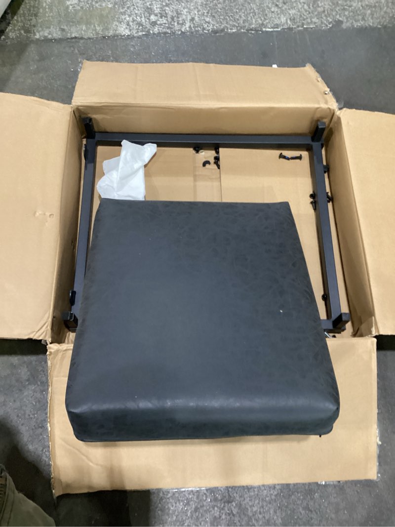 As is. Seat with metal frames. No description 