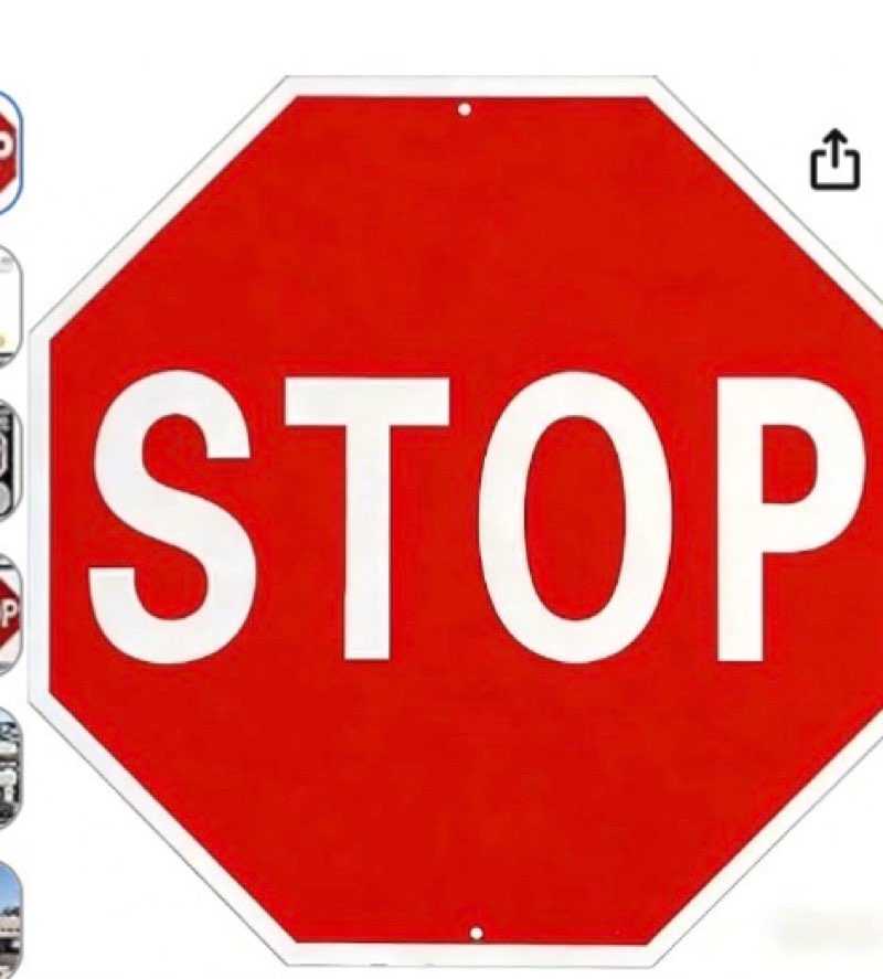stop sign, street road reflective signs, 18"x 18" octagon rust free aluminum sign, uv protected, weather/fade resistant, indoor/outdoor use