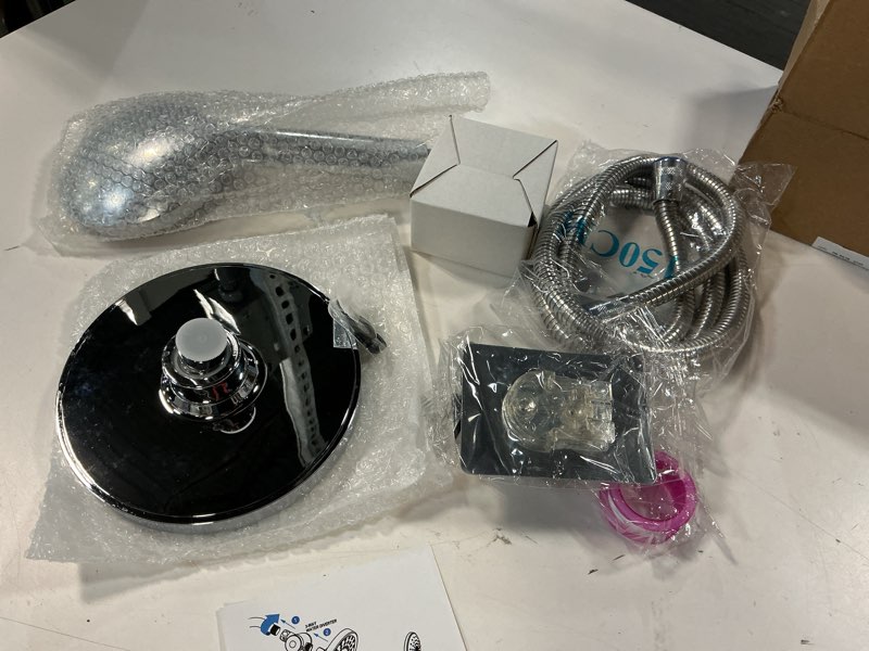 Condition photo showing Good Condition for shower head with handheld shower shower with jet hydro shower g1/2 thread high pressure shower head with hose set removable shower head for b