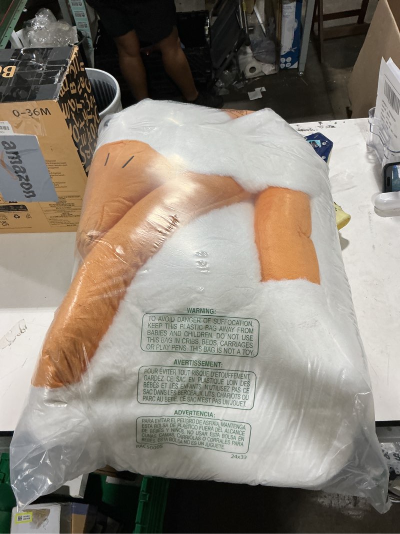 Condition photo showing New/Like New for srutirbo giant white goose plush-75 in soft furry swan stuffed animal pillow,huge goose plush hugging pillow gifts for every age (75in)