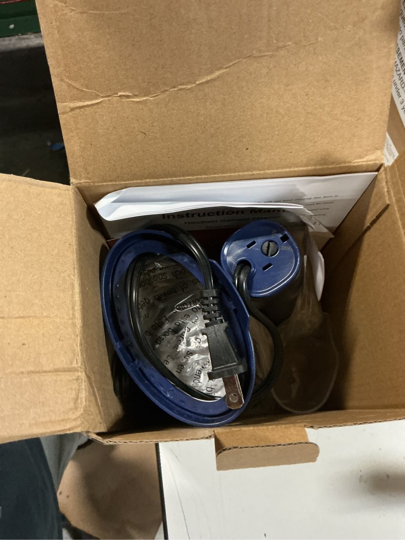 Condition photo showing Good Condition for travel steamer for clothes, reemix garment steamer with dual voltage 100-240v for wordwide use, foldable handheld garment fabric wrinkle remover and steam iron 2-in-1, 20 second fast heat-up (blue)