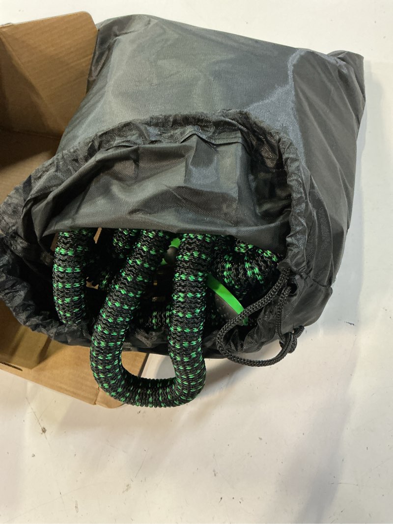 Condition photo showing Good Condition for 75 ft garden hose,2026 new improved lightweight all-weather water hoses, ultra durable and flexible garden hose with 10-function spray nozzle, leak-free connections garden hose for yard, lawn,outdoor blackgreen 75ft