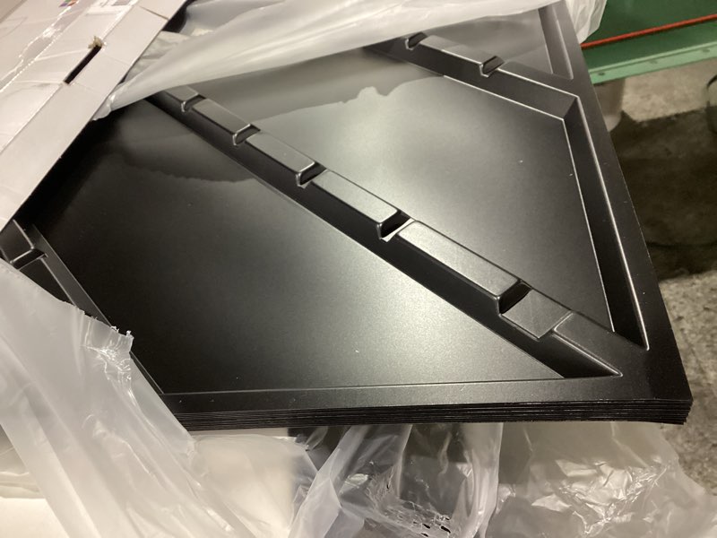 StickGoo Decorative 3D ceiling tile 2x2ft diagon pack, covers 48sq ft