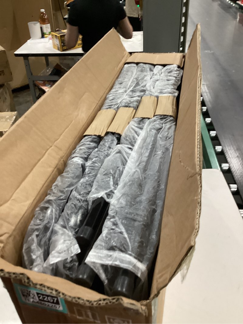 Condition photo showing Good Condition for Sweetcrispy Folding Chair 16 Pack, Leather Padded Folding Chairs, Sturdy Metal Foldable Chairs, Easy to Use and Store, Outdoor and Indoor, for Home, Office, Party, Comfy Black 16 Pack