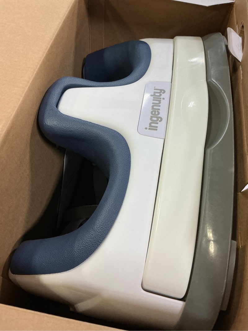 Condition photo showing Good Condition for Ingenuity Baby Base 2-in-1 Booster Feeding and Floor Seat with Self-Storing Tray - Night Sky