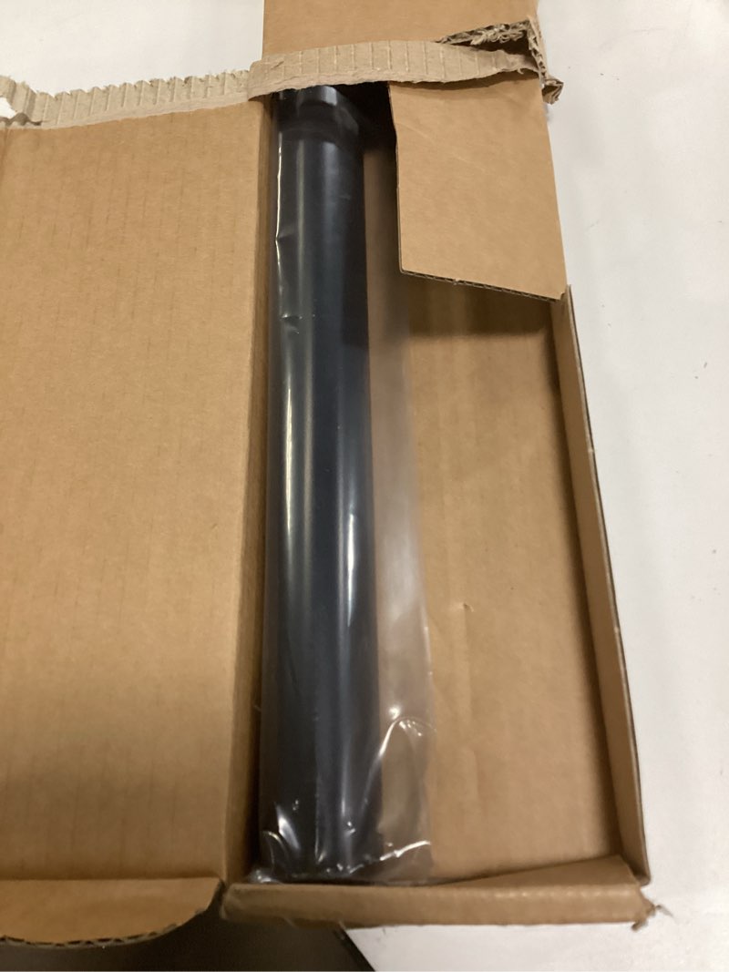 Condition photo showing Good Condition for BlastHome® Non-Adjustable Luxury Curtain Rods for Windows, 1 ¼” Rod Set, 4 1/2 foot Fixed Length, Tuxedo Black Single Rod Tuxedo Black 4 1/2 foot