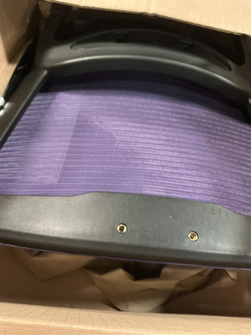 Condition photo showing As Is for tralt office chair ergonomic desk chair, 330 lbs home mesh office desk chairs with wheels, comfortable gaming chair, high back office chair for long hours (violet)