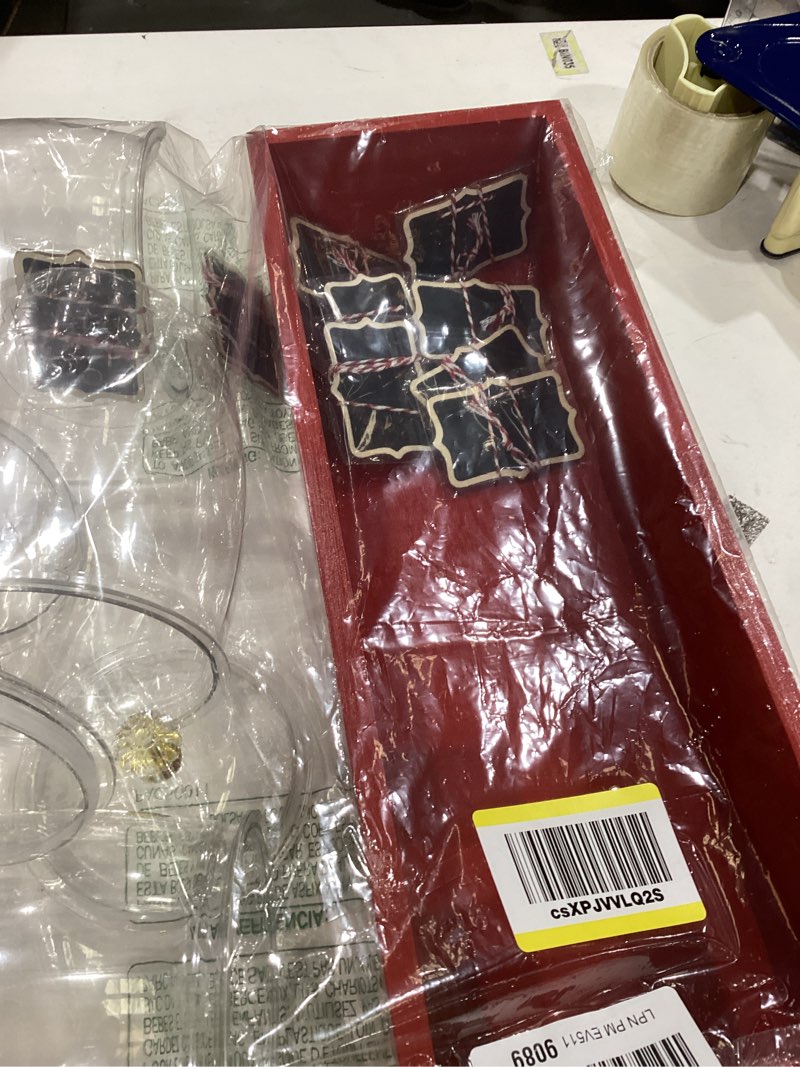 Condition photo showing Good Condition for Hot cocoa tray set