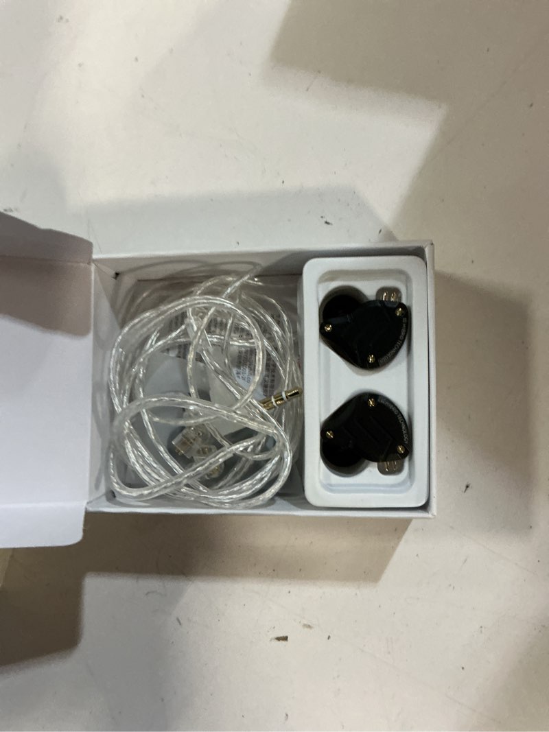 Condition photo showing Good Condition for linsoul kz zs10 pro, 4ba+1dd 5 driver in ear monitor, hifi wired earbuds, gaming earbuds, hybrid iem earphones with stainless steel faceplate, detachable cable for musician(without mic, dark black) dark black without mic