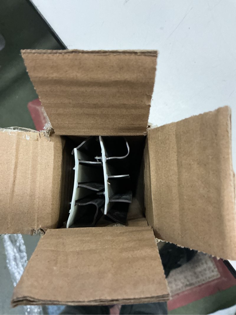 Condition photo showing As Is for 2 Pack 36" Replacement Door Sweep Hardware Double Bubble Kerf Door Sweep Door Bottom with Vinyl Fins Weather Stripping Door Seal for Bottom of Door Exterior, Weatherproof Design