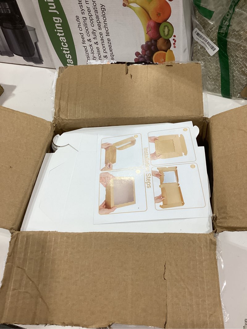 Condition photo showing New/Like New for romanticbaking 101pcs 5x5x2 inch cookies boxes with clear window for bakery, strawberries, chocolate bomb, cakesickle, mini cake, cinnamon roll 101 5x5x2½"