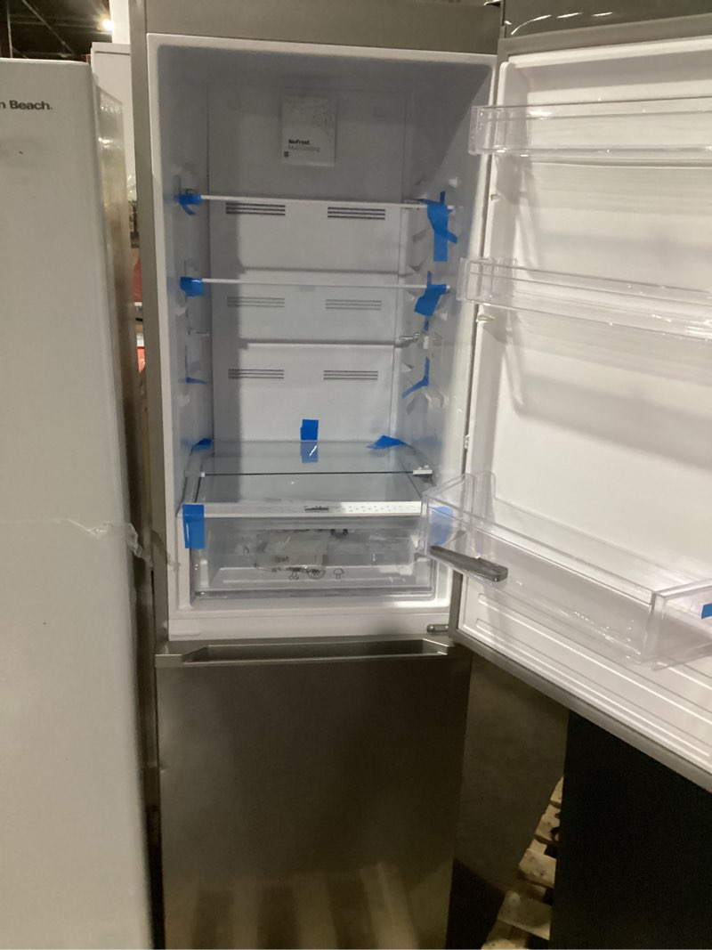 Condition photo showing Good Condition for RCA RFR9004 Cubic Foot Fridge with Bottom Mount Freezer, 9.2 cu. ft, Stainless