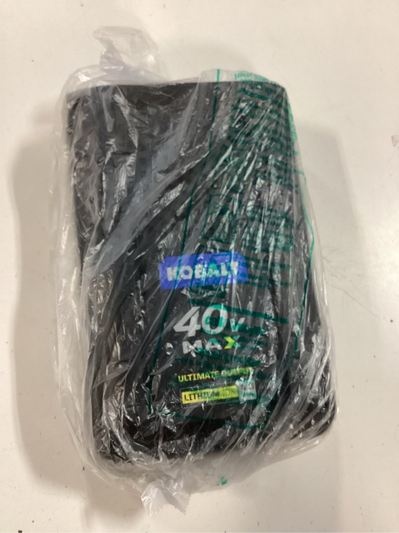 Condition photo showing As Is for 40 -Volt, 4 Ah 1 -Pack Lithium Ion (Li-ion) Battery