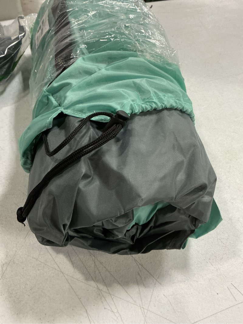 Condition photo showing Good Condition for gorich portable beach tent for 3/4-5/6-7 person with upf 50+ uv protection, lightweight & foldable sun shelter with 5 sand bags, easy setup windproof beach umbrella sun shade turquoise 4-5 person