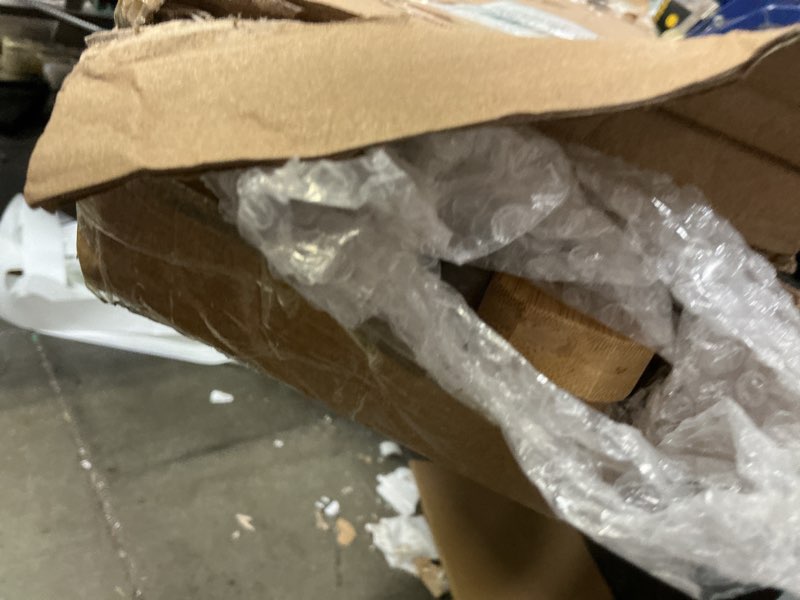 Condition photo showing As Is for Kids Clothing Rack, Small Clothes Rack for Toddler Pets, Kids Dress Up Rack with Storage Shelf & Double Rods, Foldable Kids Clothes Rack for Nursery Child's Room (Small Size)