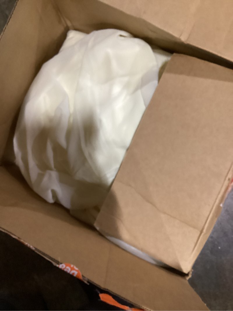 Condition photo showing Good Condition for Showgeous 10 Panels Beige Ceiling Drapes for Wedding Ceiling Drapes 5ftx30ft Wedding Arch Draping Fabric Sheer Curtains Chiffon Drapery Draping Decorations for Party Ceremony Stage Swag Beige 60"W x 360"L (Pack of 10)