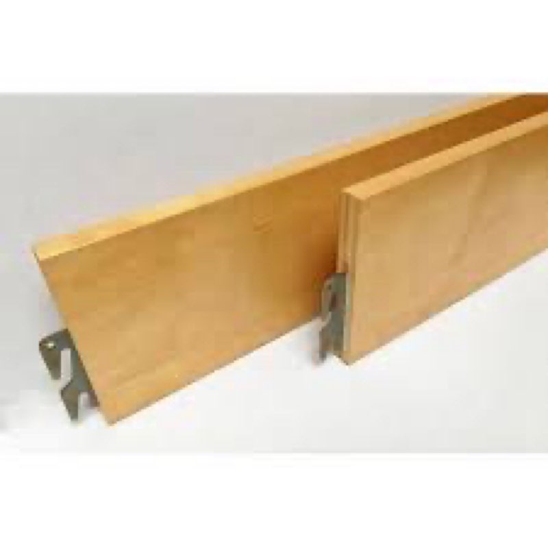 King bed side rails and support color natural