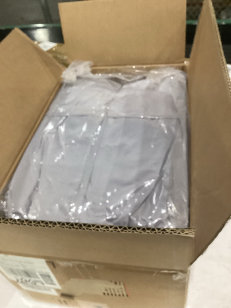 Condition photo showing New/Like New for rvmasking hard top/t-top boat cover, 1200d partial reinforced waterproof heavy duty with motor cover for center console boat with t top roof, 24'-26' long beam width up to 106", gray 24'-26' long, beam width up to 106" gray
