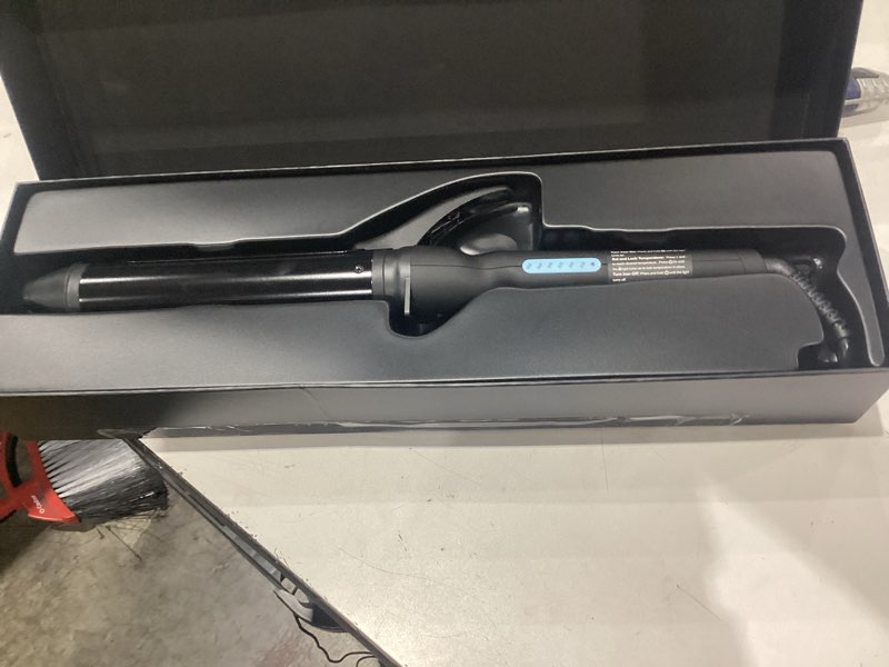 Condition photo showing Good Condition for bio ionic long barrel curling iron with moisture heat technology & nanoionic mx versatile curling wand - multiple barrel sizes for tight, classic, loose & soft curls