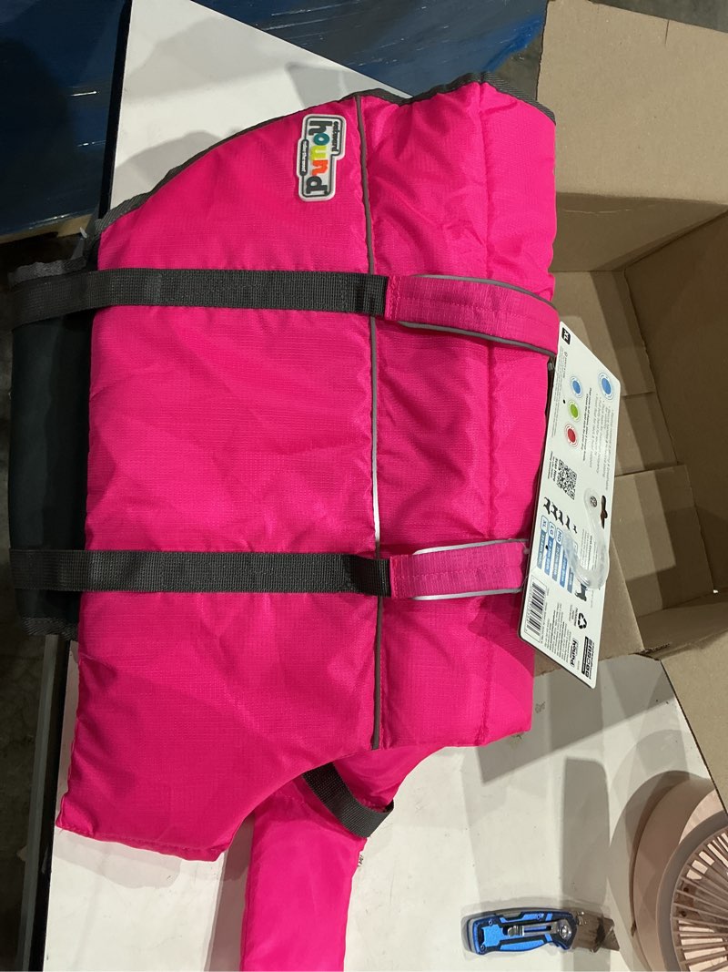 Condition photo showing Good Condition for outward hound granby splash dog life jacket  pink  xl