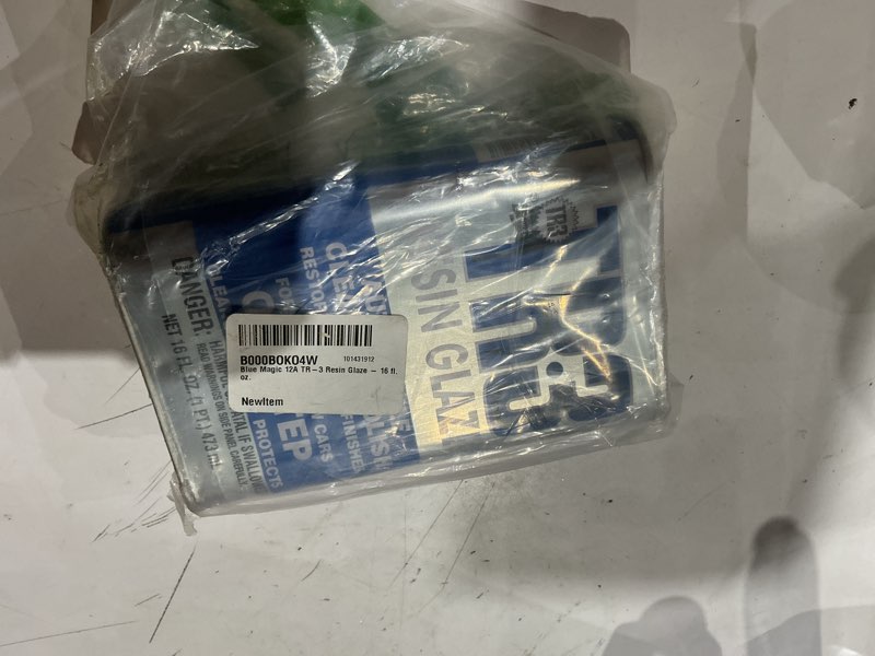 Condition photo showing Good Condition for blue magic 12a-6 resin glaze wax