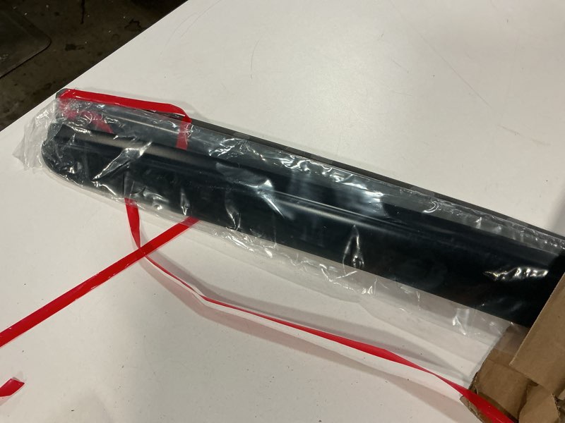 Condition photo showing As Is for 2pcs Original Shatterproof Rainproof Side Window Wind Deflectors for 10-25 Camaro,Tape-on Rain Guards Sets,Nice Looking Window Visors for Cars,Vent Deflector for Chevrolet 2010-2025 Camaro 92341 2pcs for 2010-2025 Chevy Camaro