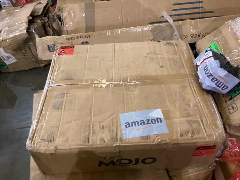 Condition photo showing As Is for Tecmojo 12U Wall Mount Rack Cabinet, Heavy-Duty 176 Lbs High Load Capacity, 19” Enclosed Server Network Rack with Mesh Door, 17.7” Deep – Elite Collection 12U/17.7in Depth/Mesh Door