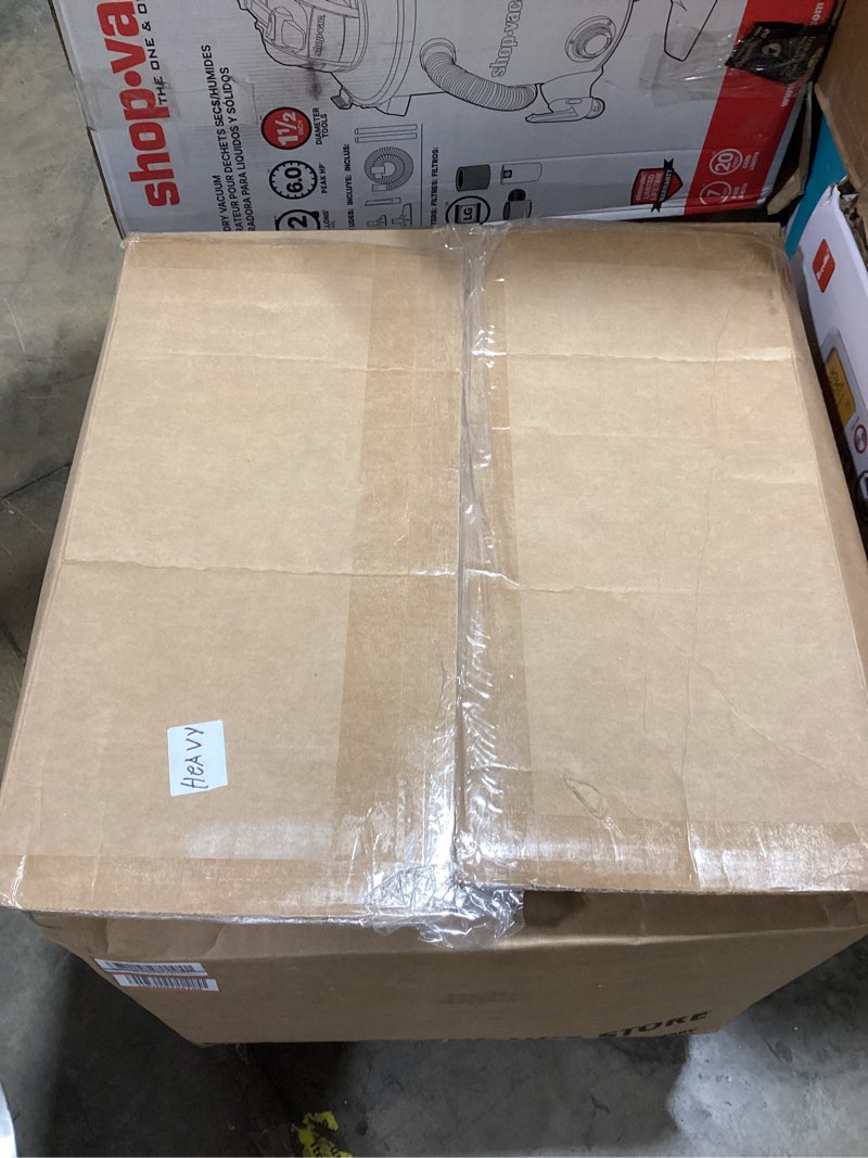 Condition photo showing As Is for vacmaster vk609pfr 0201 6 gallon 5.5 peak hp 3-in-1 wet/dry/upholstery shampoo vacuum cleaner