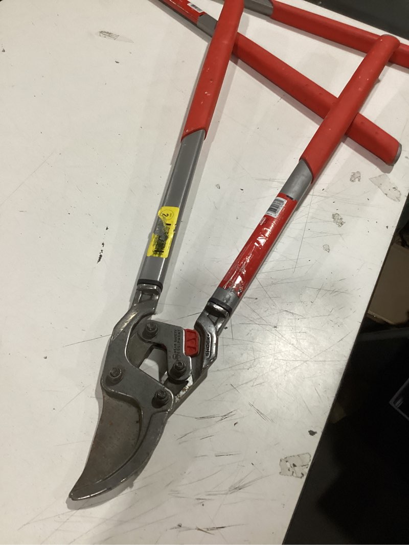 Condition photo showing As Is for dual link forged bypass lopper, 33-inch