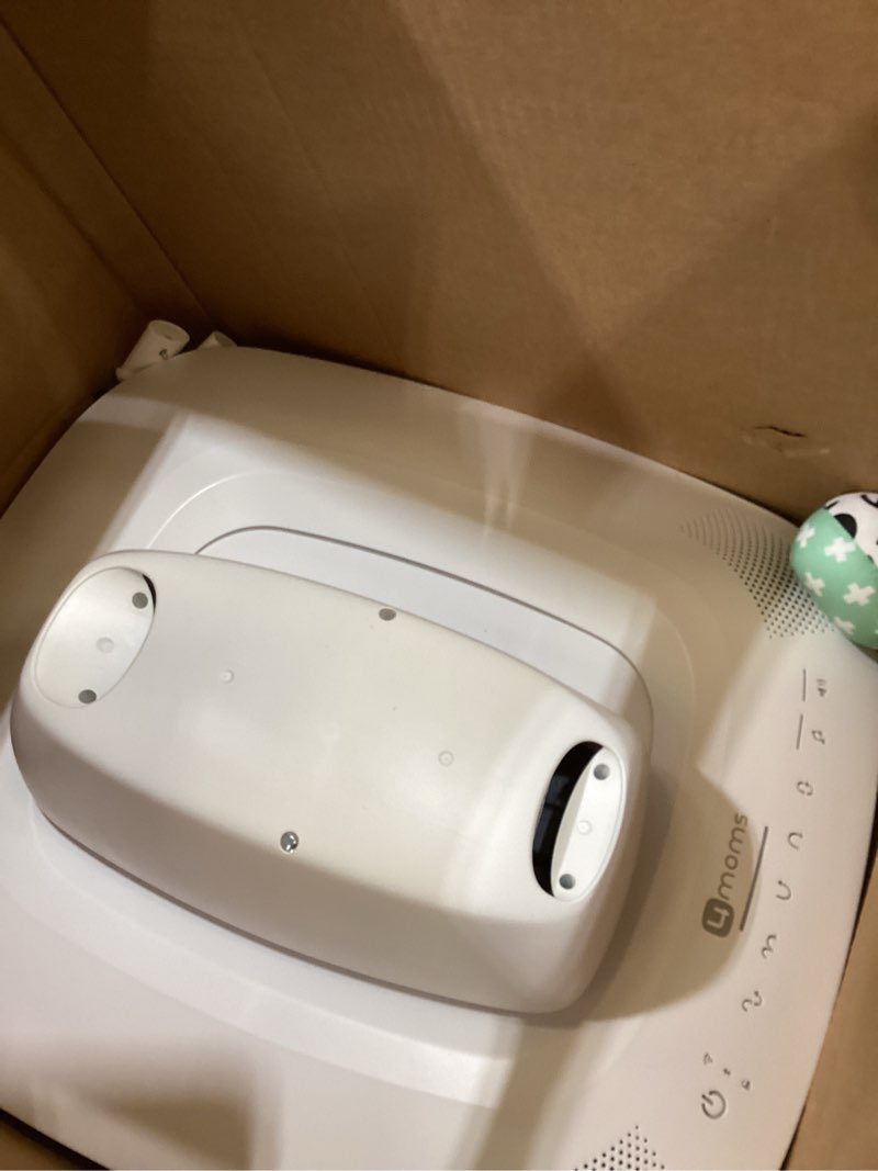 Condition photo showing As Is for 4moms MamaRoo Multi-Motion Baby Swing, Bluetooth Enabled with 5 Unique Motions, Grey