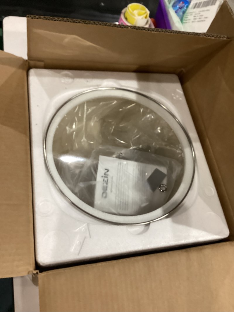 Condition photo showing Good Condition for Dezin Hot Pot Electric with Divider, 6L Double-Flavor Shabu Shabu Pot, Dual Sided Removable Non-Stick Hotpot Pot Electric, 3" Depth Chinese Hot Pot with Multi-Power Control, 2 Silicone Ladles Included Beige