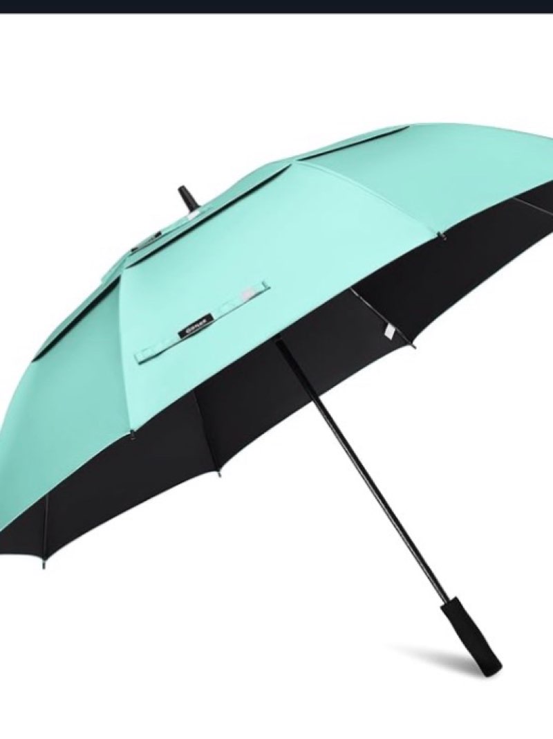 gonex 80 inch extra large golf umbrella, uv protection manual open travel rain umbrella with windpro