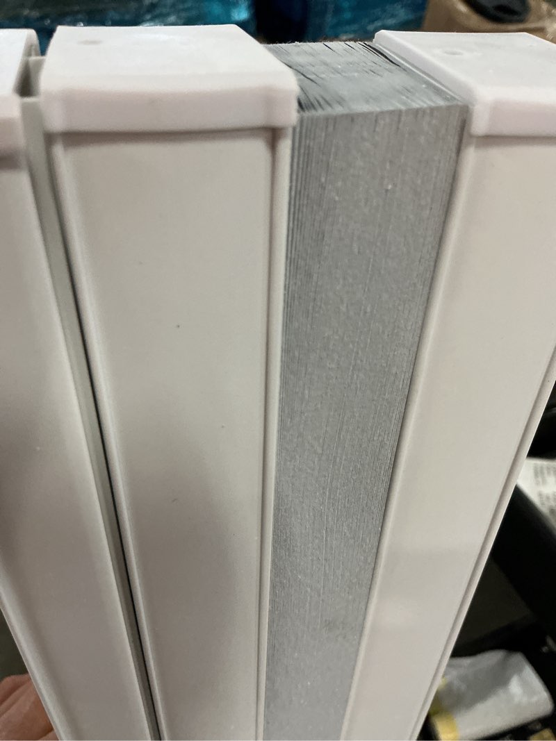 Condition photo showing Good Condition for blindsavenue cordless top down bottom up cellular honeycomb shade, 9/16" single cell, blackout, white, size: 34.5" w x 72" h white - blackout 34.5"w x 72"h